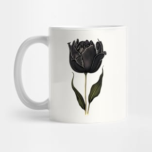 Black Tulip Mug